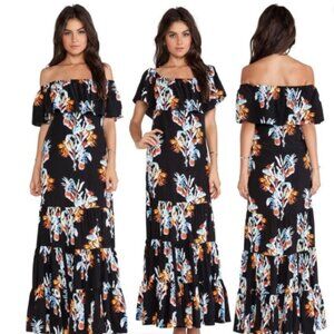 Rebecca Minkoff Women's Tropical Maxi Dress | Size 6
